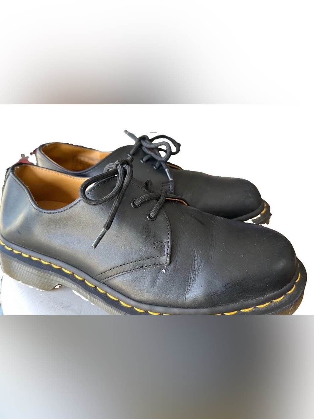 Dr. Martens Docs 1461 Black Leather Low Top Oxford Shoes – Size US M8/ W9.5